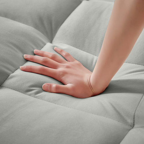 1 versatile foldable sofa bed in 3 lengths, modern sofa sofa sofa velvet pull-out bed, adjustable back and with USB port and ashtray and swivel phone stand (black)、、casual