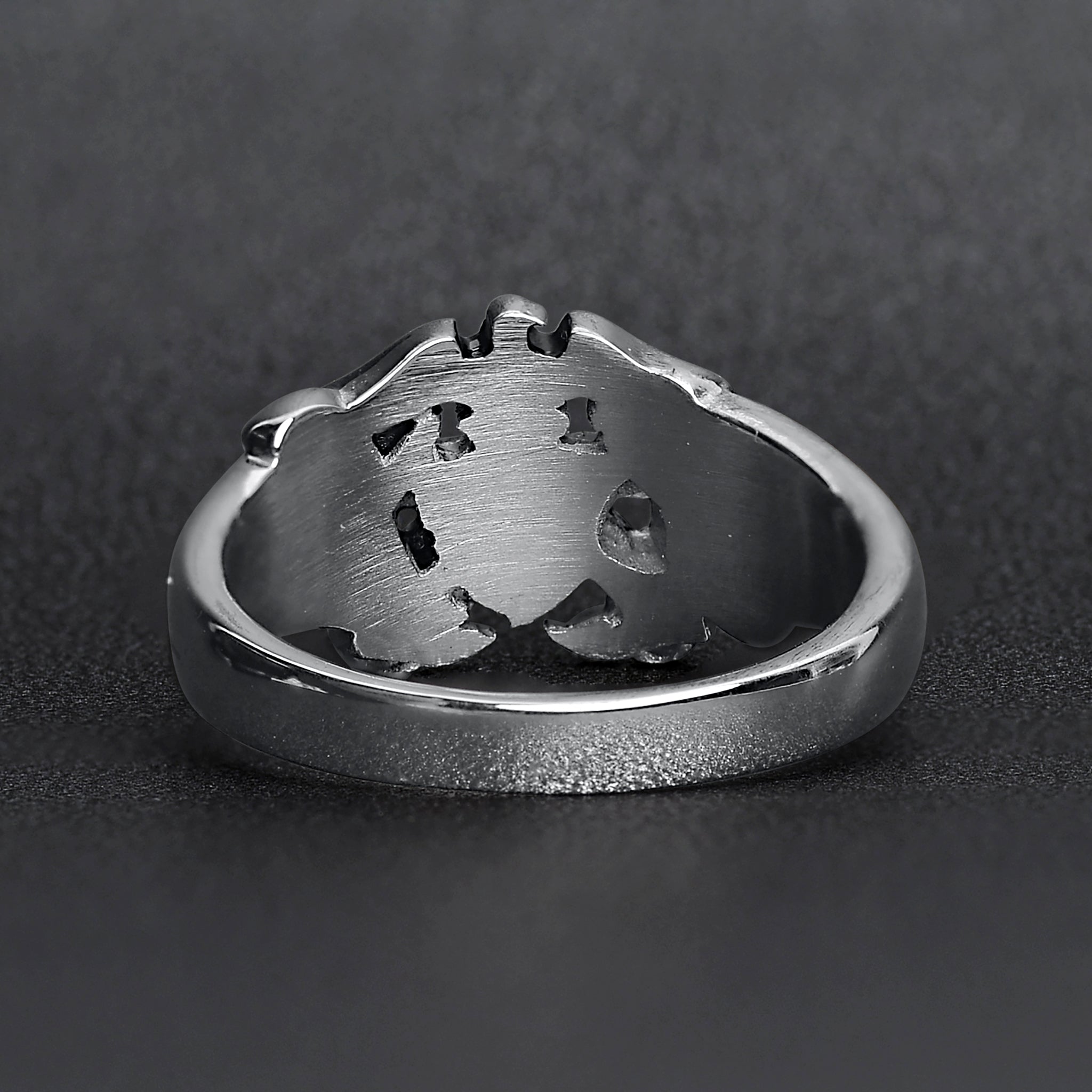 18K Gold PVD Stainless Steel United States Navy Two Tone Women's Ring / MCR6013、mySite、dreamappss