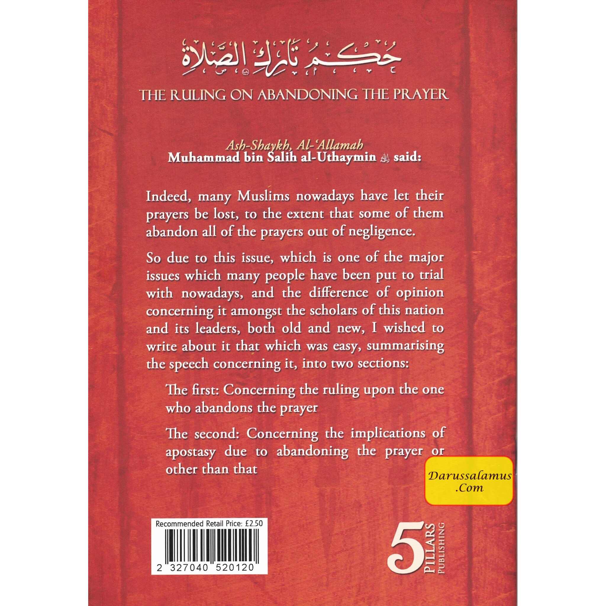 The Ruling on Abandoning the Prayer By Shaikh Muhammed bin Salih Al Uthaymin、mySite、topwebapps