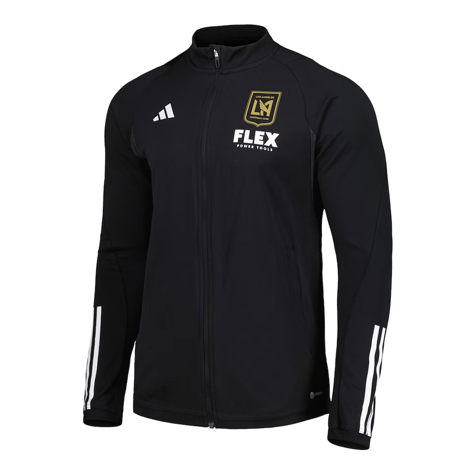 adidas Men's LAFC 2023/24 Full-Zip Top Black/Gold、mySite、noshort