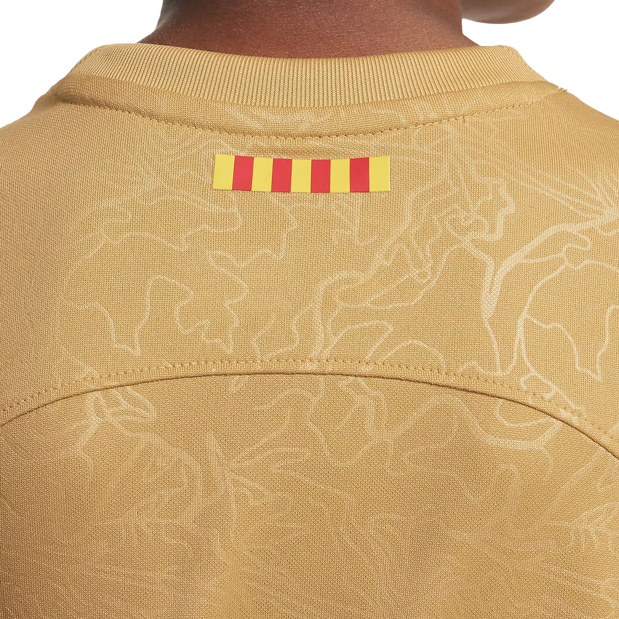 Nike Kids FC Barcelona 2022/23 Away Minikit Club Gold/Obsidian、mySite、bottomscart