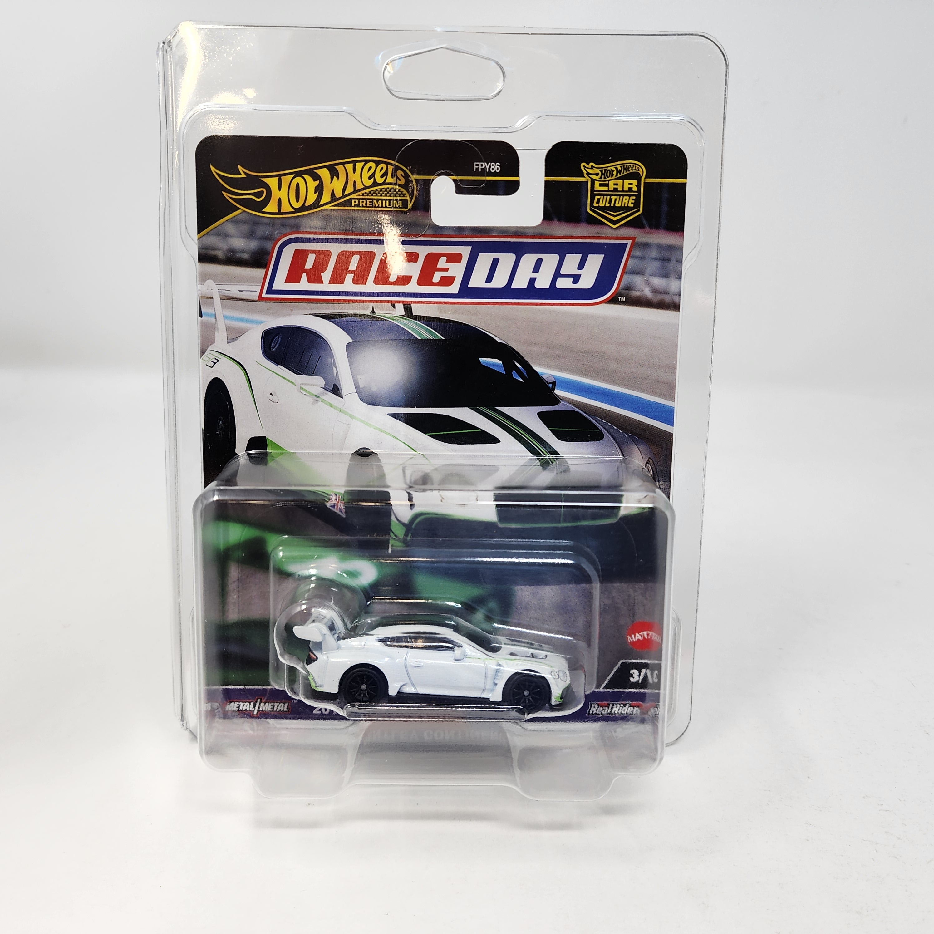 Tampo Error * 2018 Bentley Continental GT3 * Hot Wheels Car Culture RACE DAY、mySite、hgirdovlk