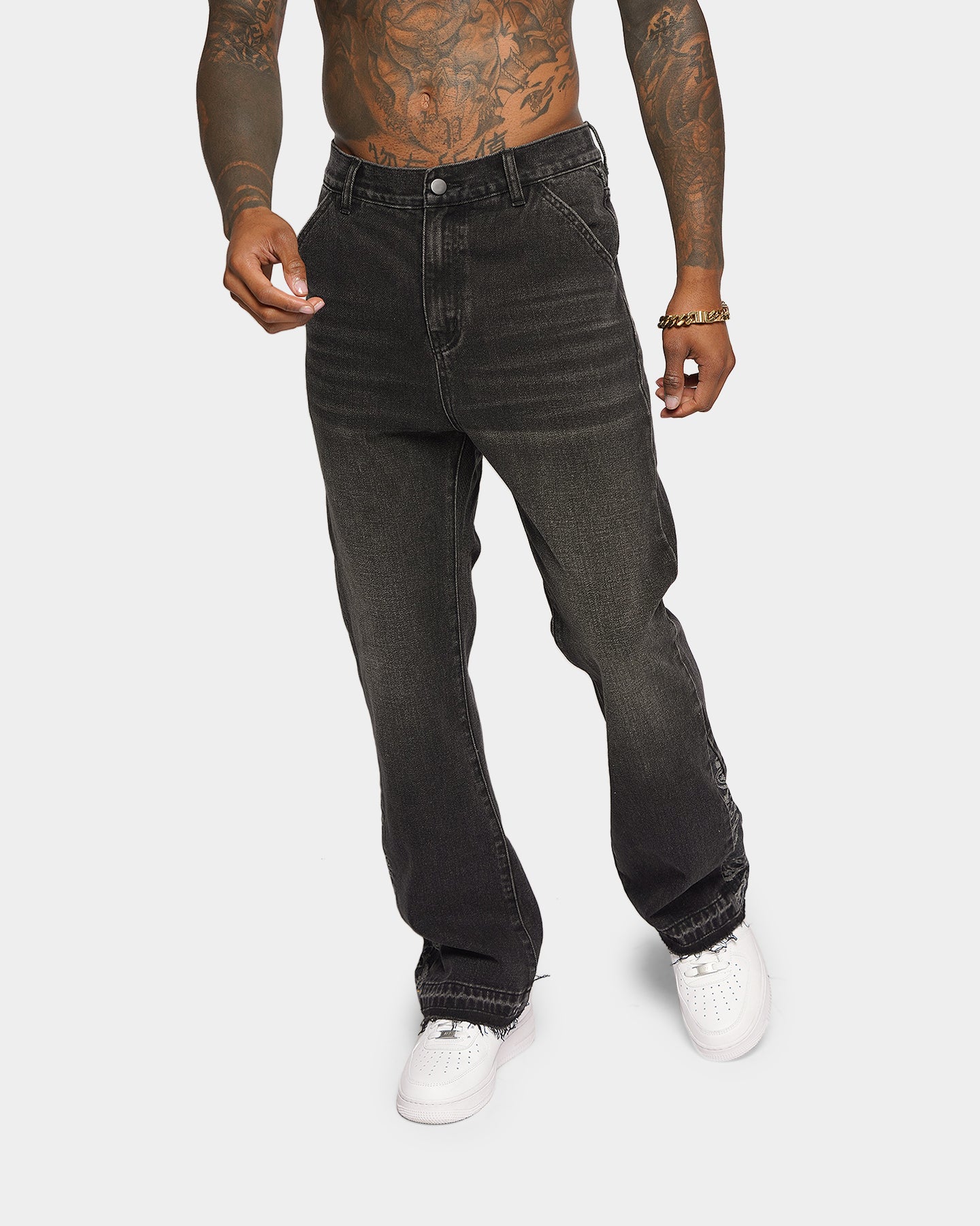 XXIII Hazz Flared Jeans Black/Paisley、mySite、zt4zffjzw