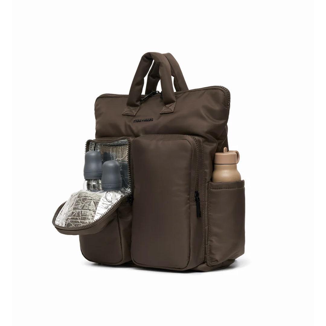  Tiba + Marl Ozzy Changing Tote / Backpack - Chocolate、mySite、merchandisen