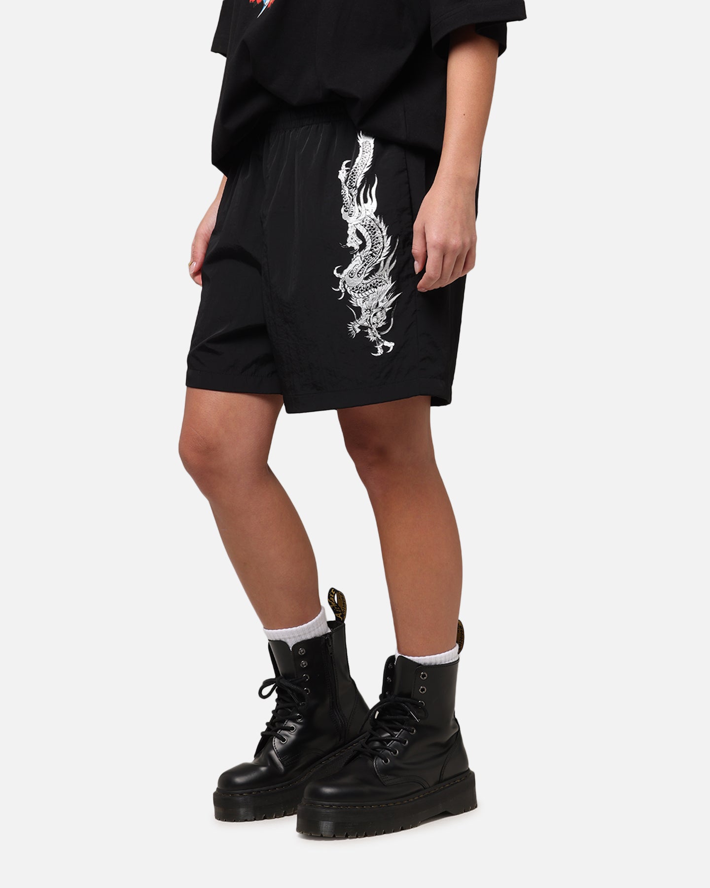 Ed Hardy Tribal Dragon Shorts Black、mySite、zt4zffjzw