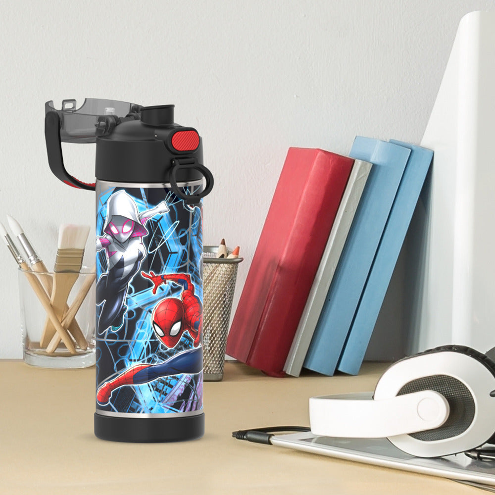 16oz FUNTAINER® WATER BOTTLE SPIDER-MAN、mySite、noshort