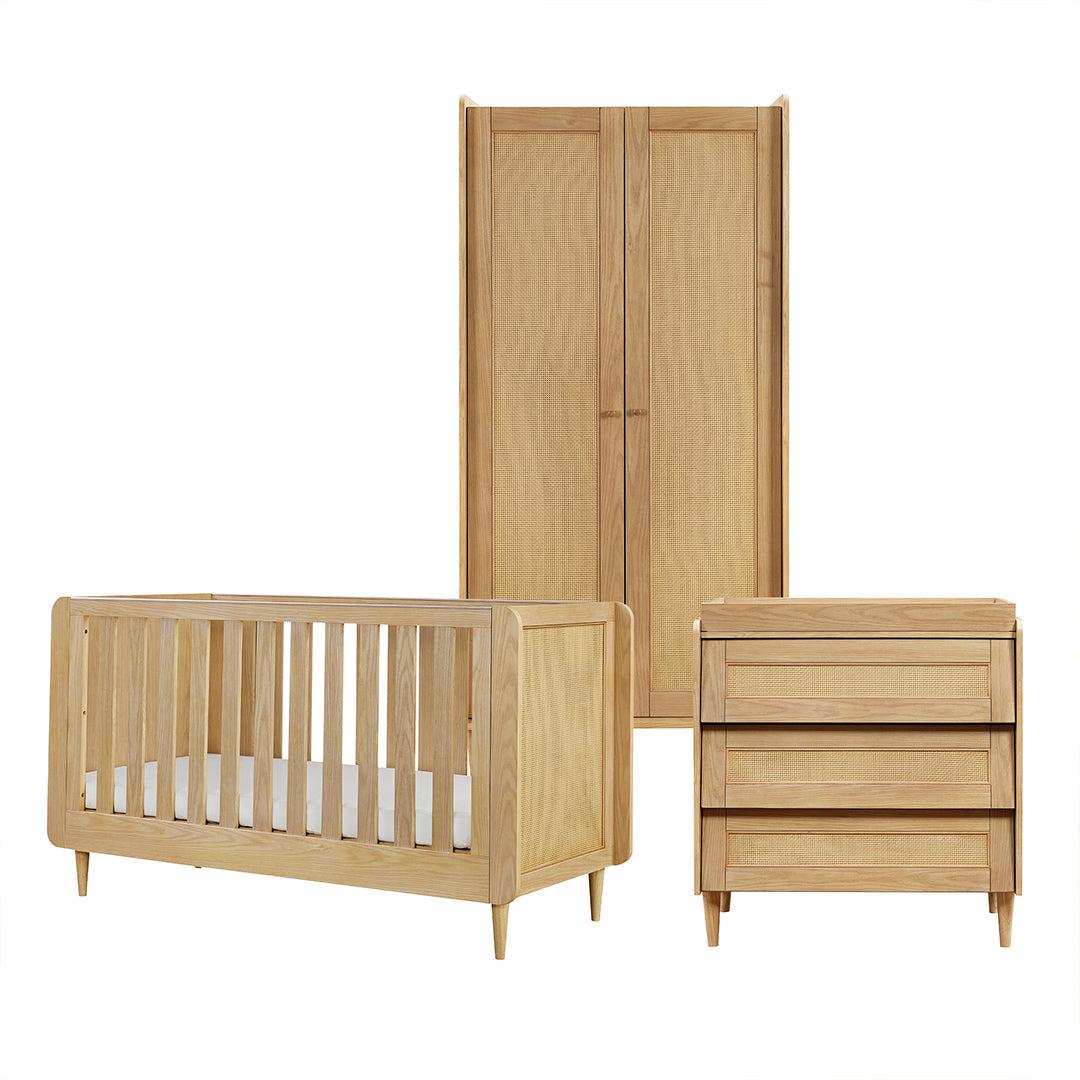  Tutti Bambini Japandi 3 Piece Room Set - Light Oak、mySite、merchandisen