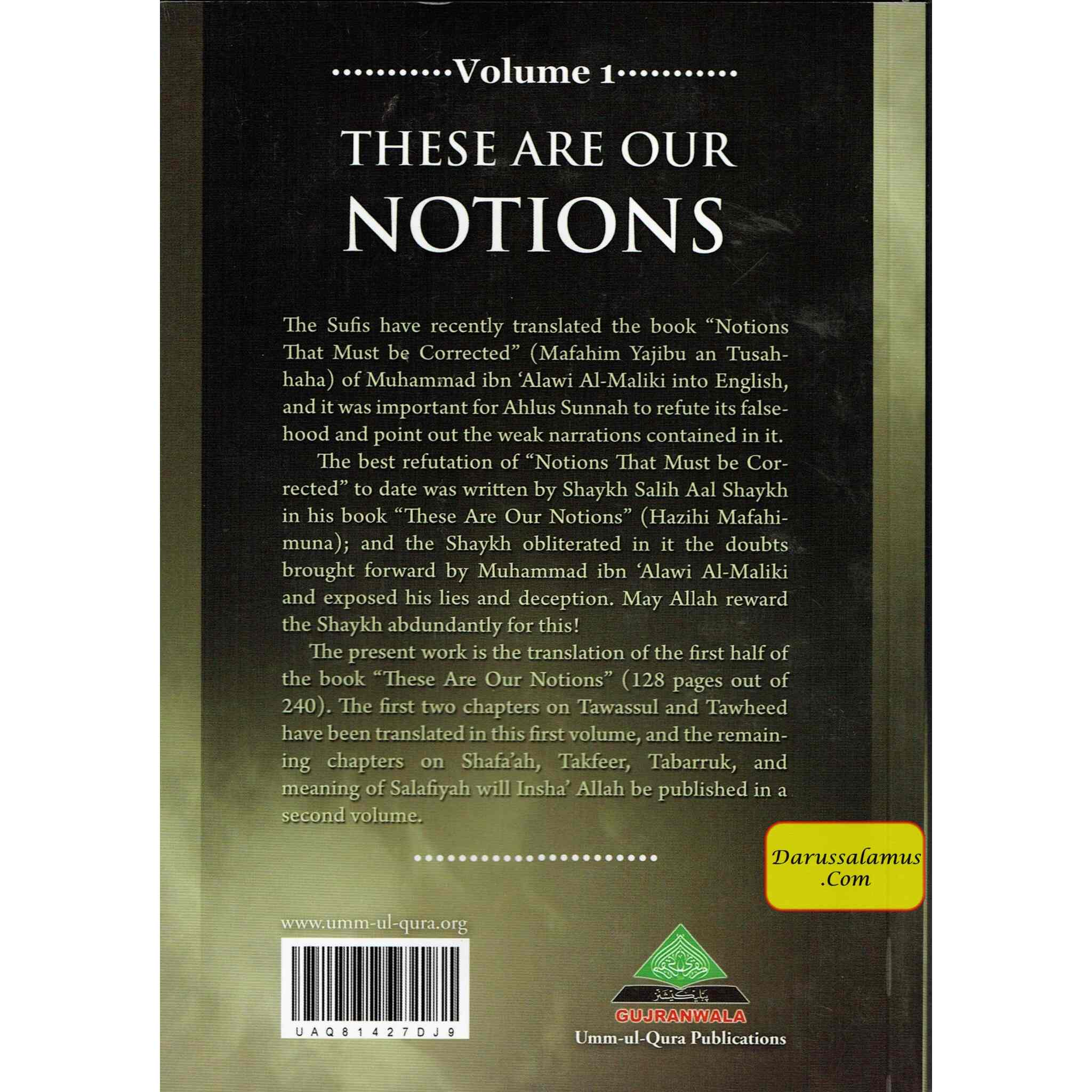 These Are Our Notions by Shaykh Salih Aal-Shaykh (Umm-ul-Qura) By Shaykh Salih AAL-Shaykh、mySite、topwebapps