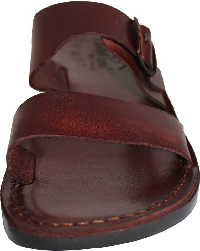 Holy Land Market Men/Women Biblical Jesus Leather Sandals/Slides From Jerusalem (Andrew Style II)、mySite、topwebapps