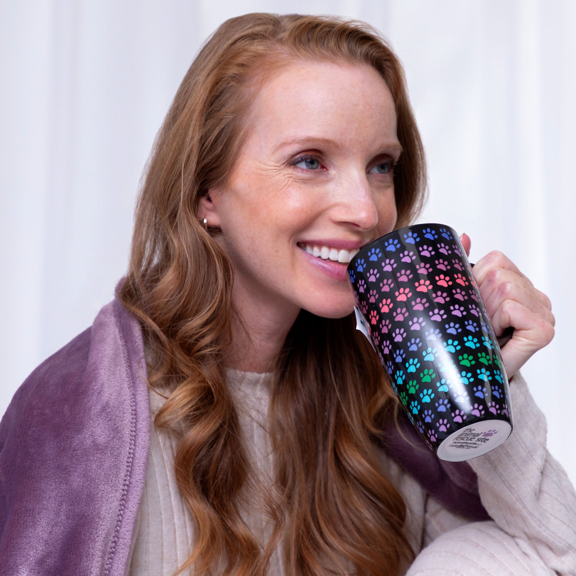 Paws & Prints Tall Ceramic Mug、mySite、camillekostekn