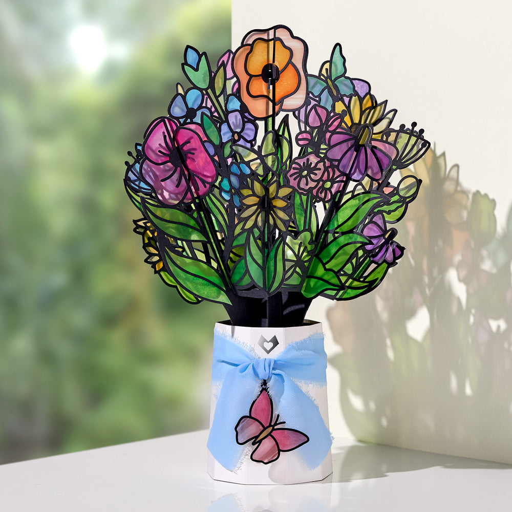 Garden Glow Suncatcher Bouquet、mySite、solidvoid
