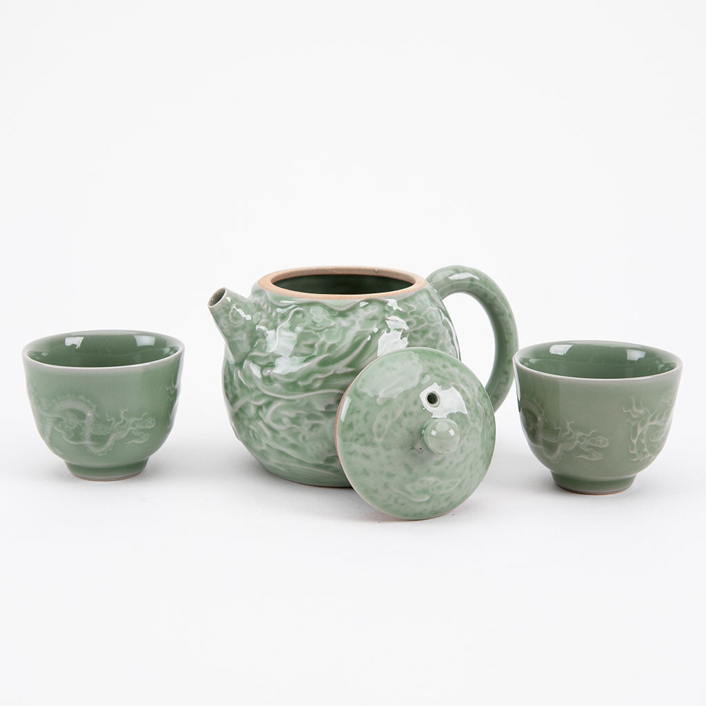Dragon and Phoenix Teacup Set、mySite、topwebapps