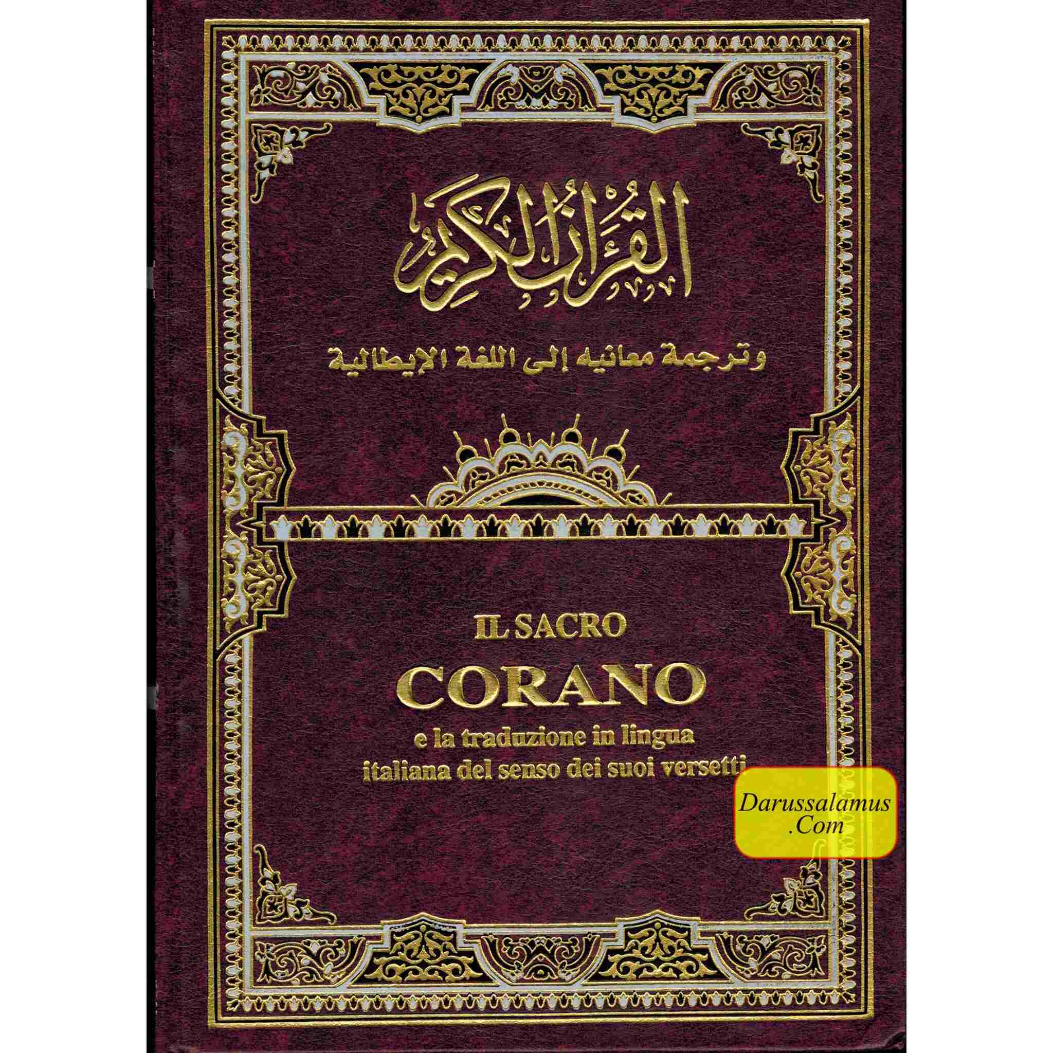 Quran In Italian Language,(Translation in Italian),(Transliteration In English),IL Sacro Corano e la traduzione in lingua italiana del senso dei suoi、mySite、topwebapps