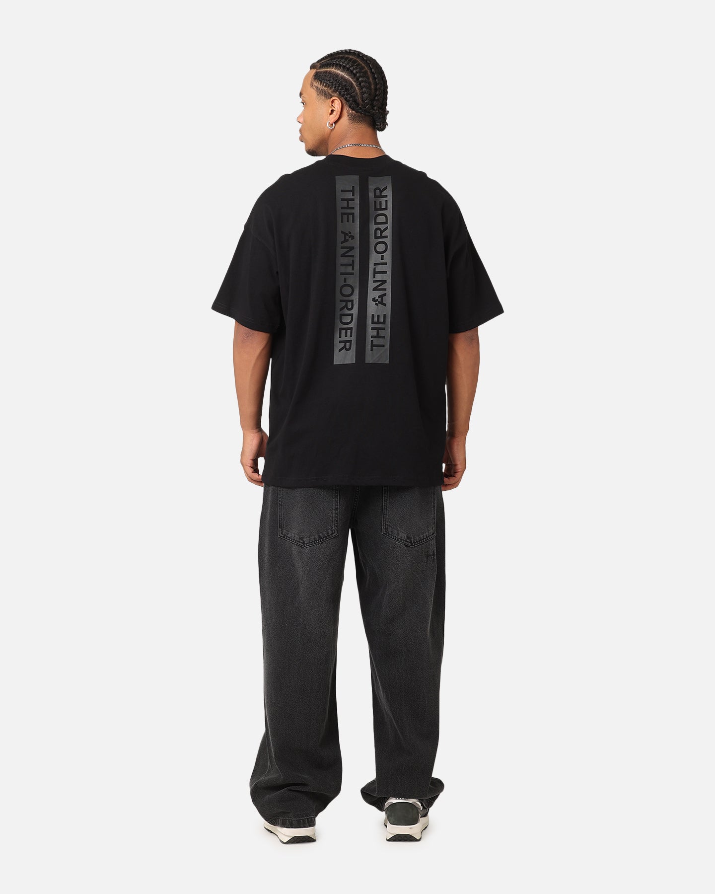 The Anti Order Merch Boxy T-Shirt Black/Black、mySite、zt4zffjzw