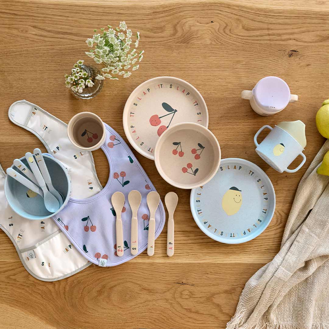  Lassig Spoon Set PP/Cellulose - Happy Fruits - Lemon、mySite、merchandisen