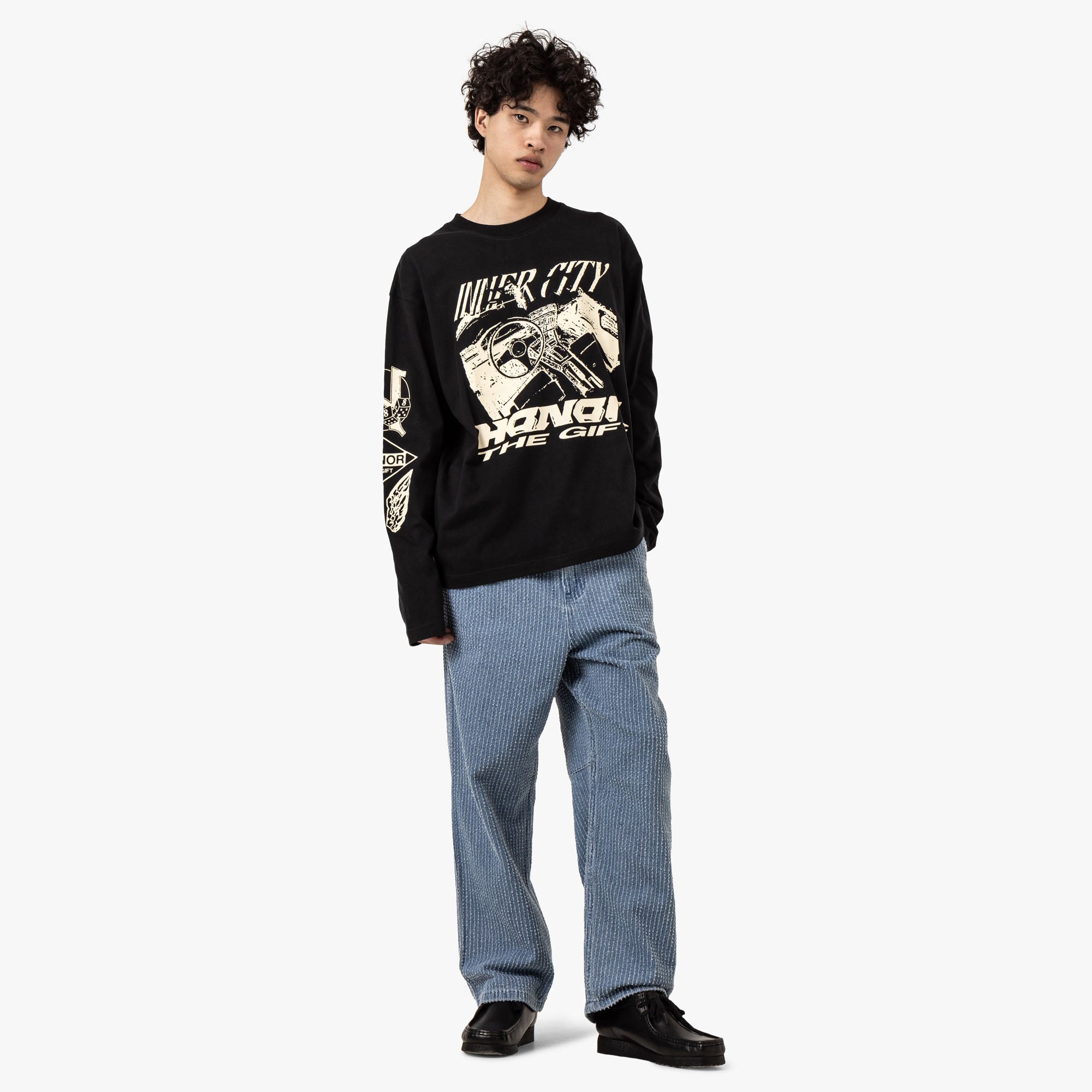  Honor The Gift Driving Longsleeve Black、mySite、merchandisen