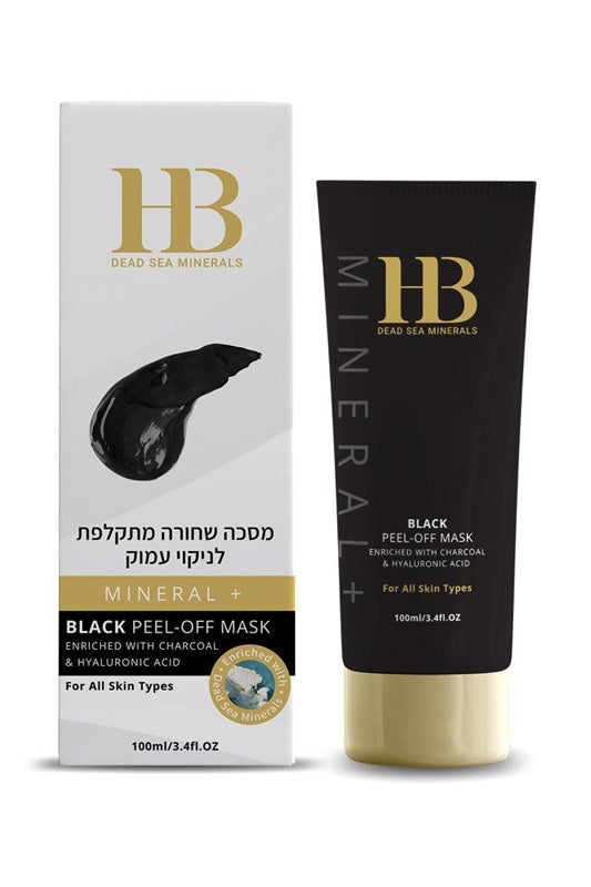  Health and Beauty - Deep Cleansing Black Peel-Off Mask with Hyaluronic acid and Charcoal、mySite、elrpsem3k