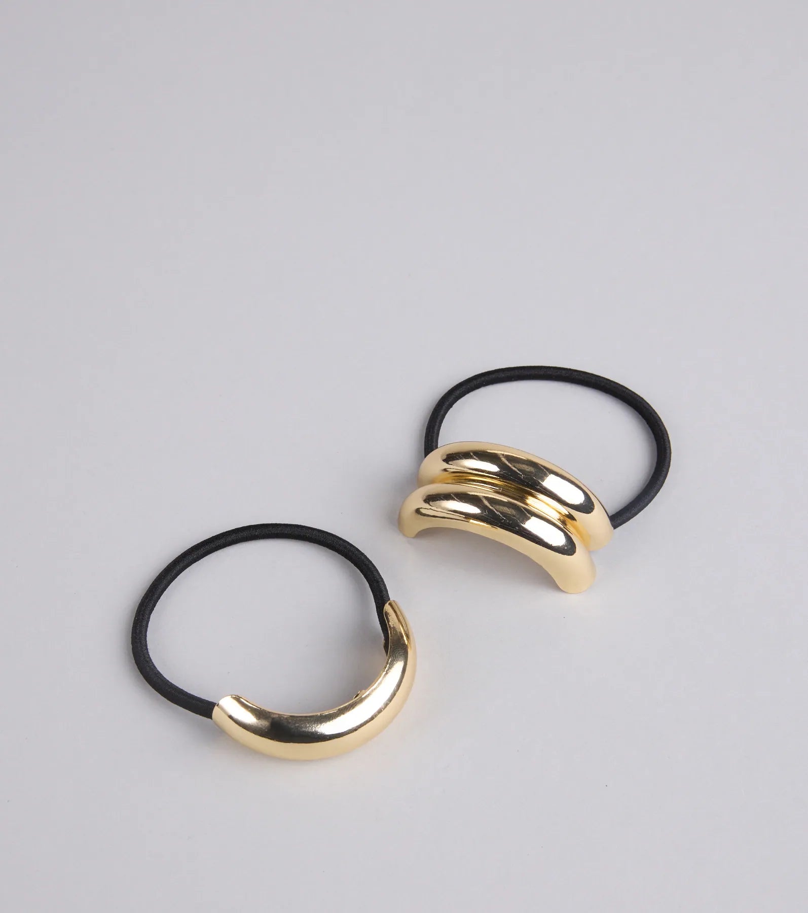  Polished Metal Hair Ties Two Pack、mySite、justintrudeaud