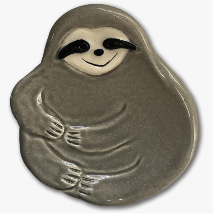 Handmade Ceramic Nature Lover's Trinket Dish-Turtle, Sloth, Otter、mySite、g9winljtr