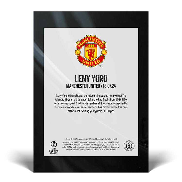 Topps UEFA Summer Signings 2024/25 - Fabrizio Romano、mySite、waistdrama