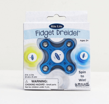 Dreidel Fidget Spinner - Blue, Yellow or White、mySite、topwebapps