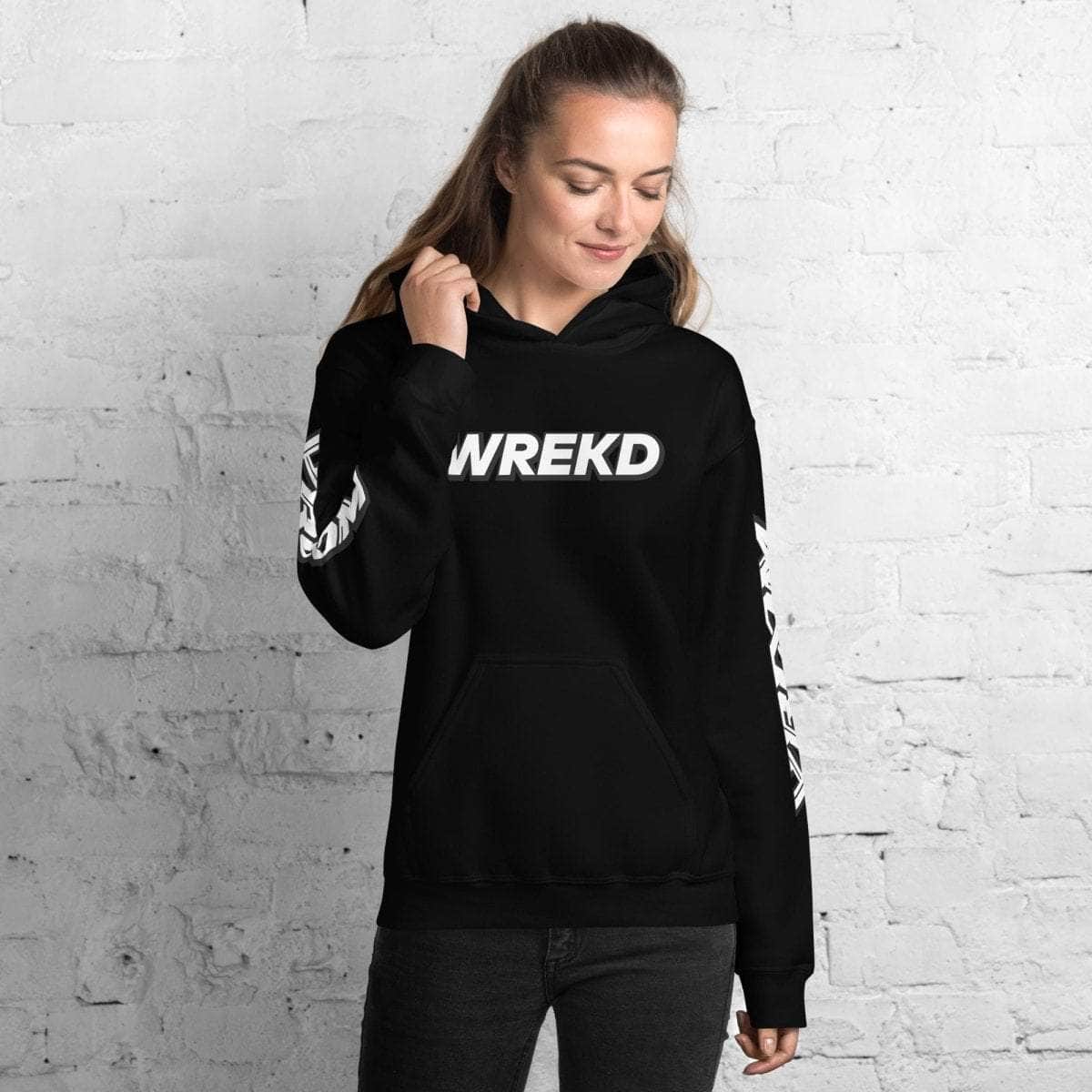  WREKD x VROOM Unisex Hoodie、mySite、merchandisen