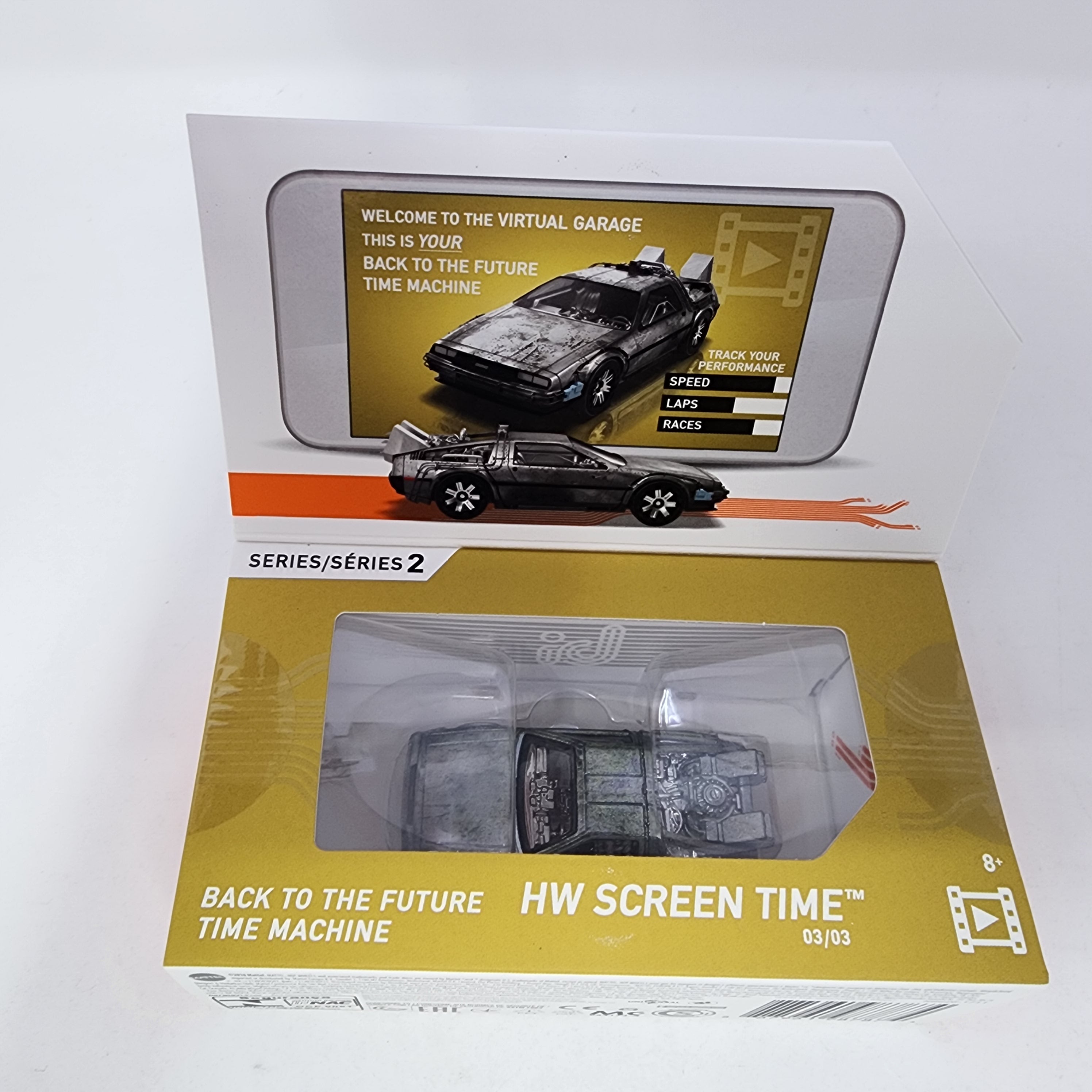 Back to the Future Time Machine * Hot Wheels ID Car Series、mySite、hgirdovlk