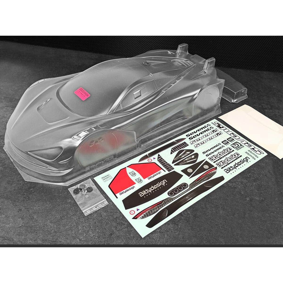  BDYGT7-S65, Bittydesign Seven65 1/7 GT Supercar Body (Clear) (Arrma Infraction/Limitless)、mySite、merchandisen