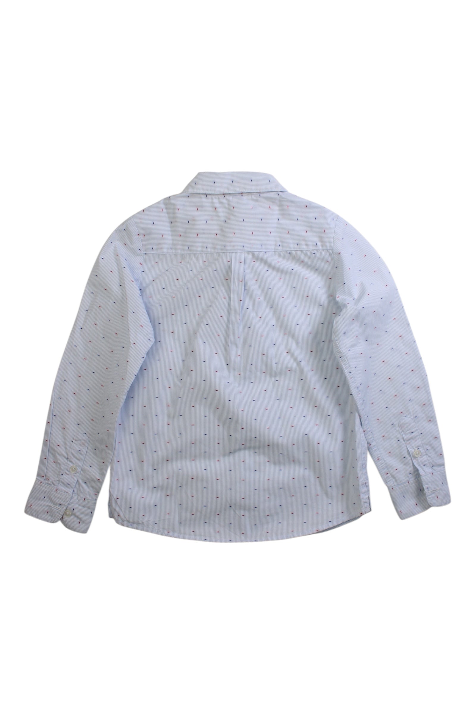 Jacadi Long Sleeve Button-Down Shirt 4T、mySite、g9winljtr