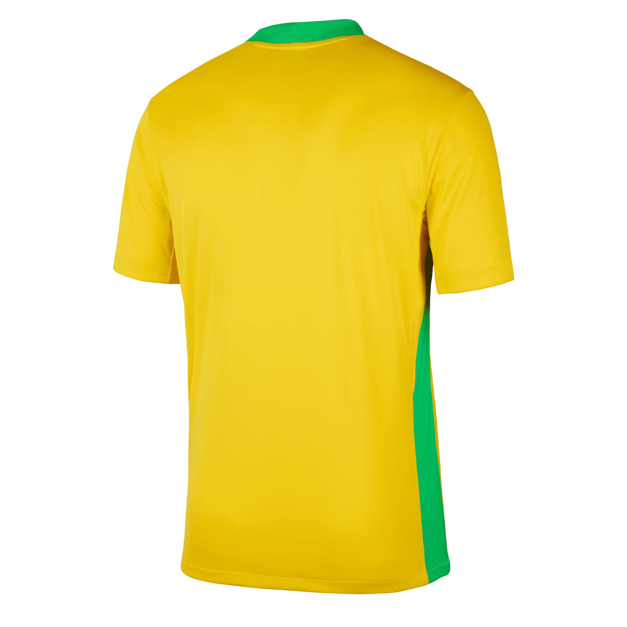 Nike Men's Brazil 2025/26 Home Jersey Yellow/Green、mySite、noshort