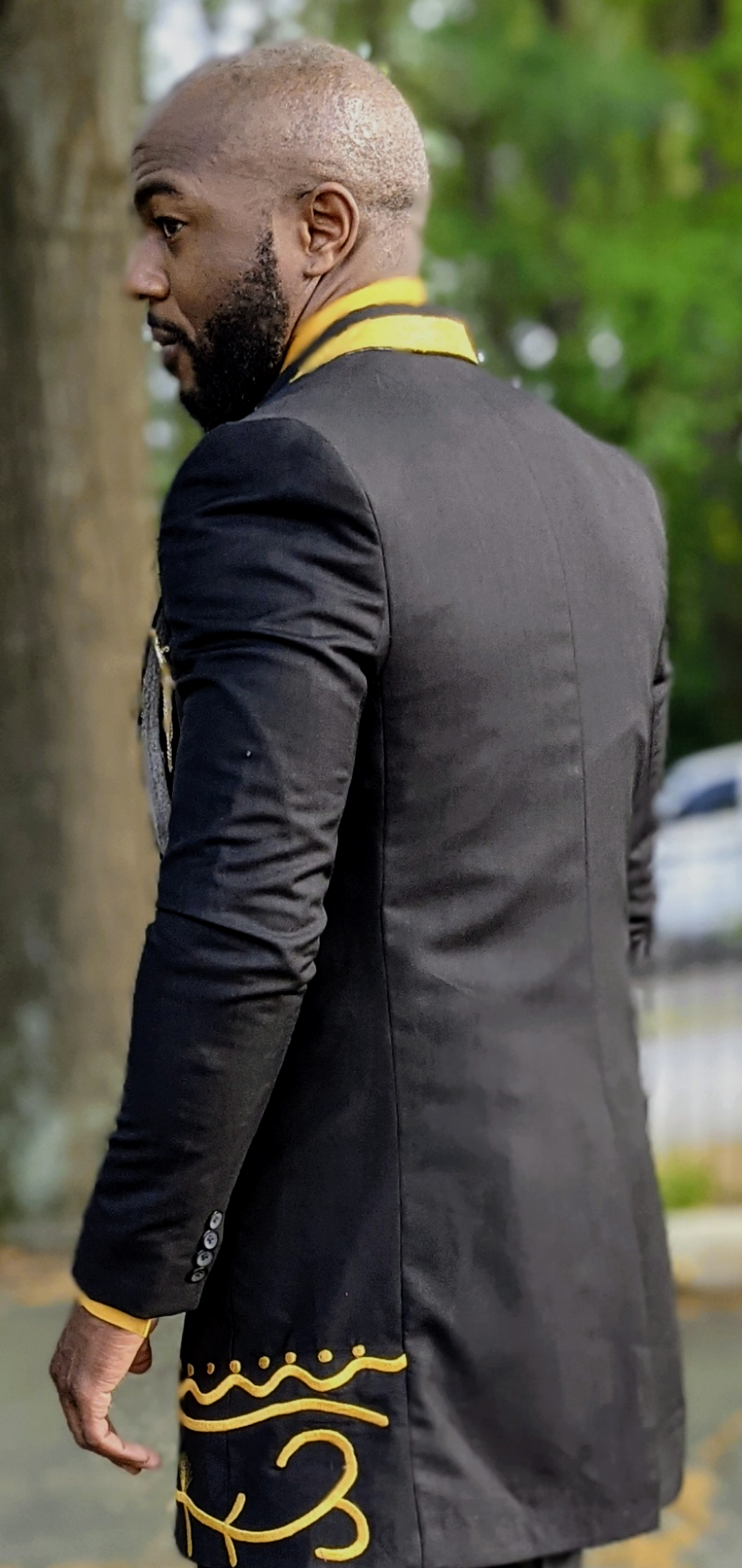 Owolapo Embroidered African Suit for Men- DPKI728、mySite、solidvoid