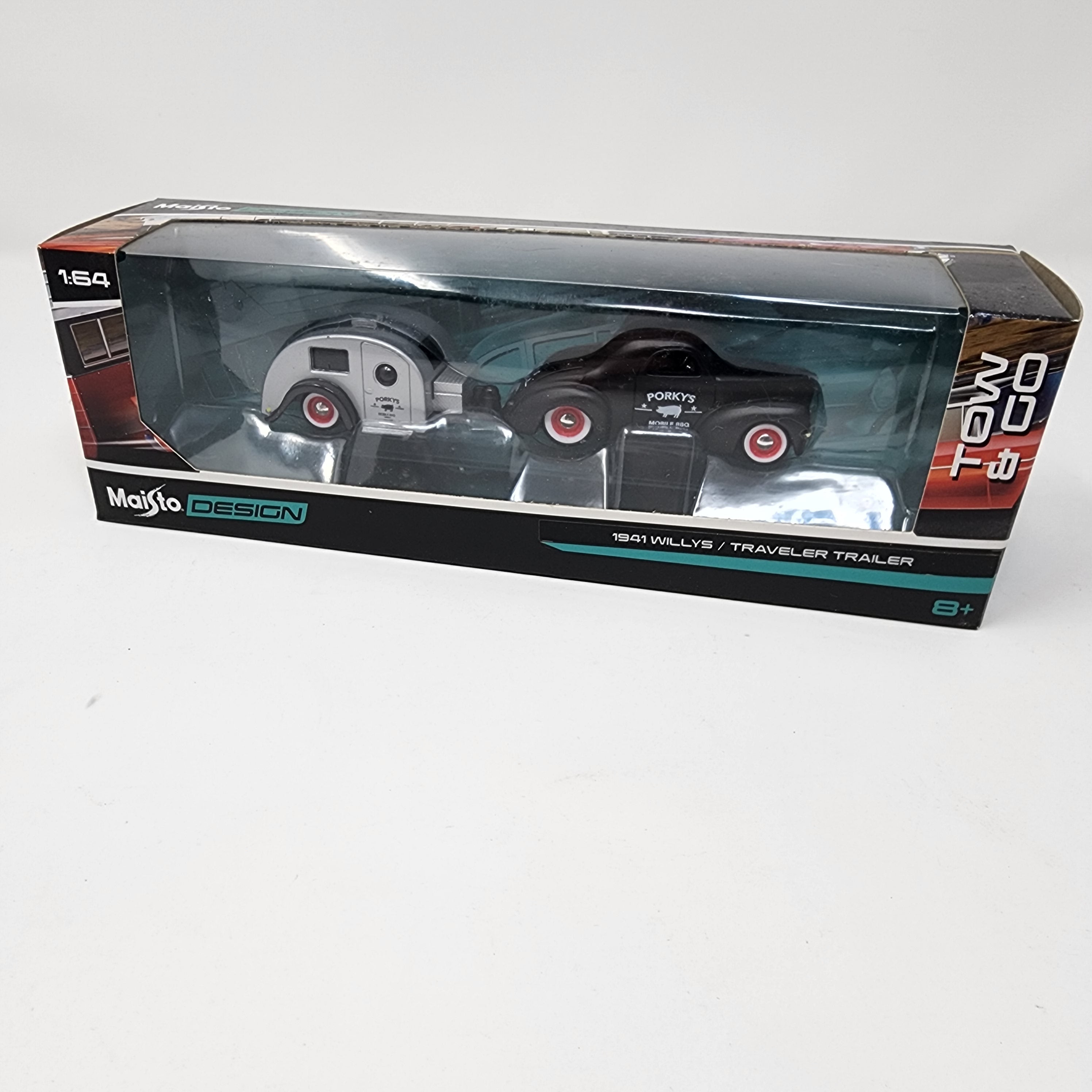 1941 Willys / Traveler Trailer * Maisto Design Tow & Go、mySite、hgirdovlk