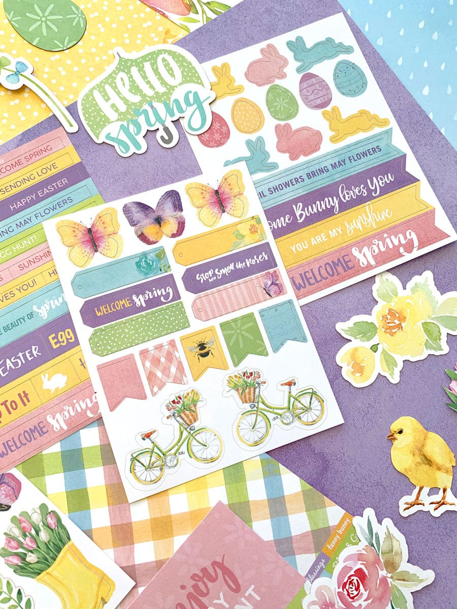  Paper Crafting Kit - Hello Spring、mySite、ghnorth