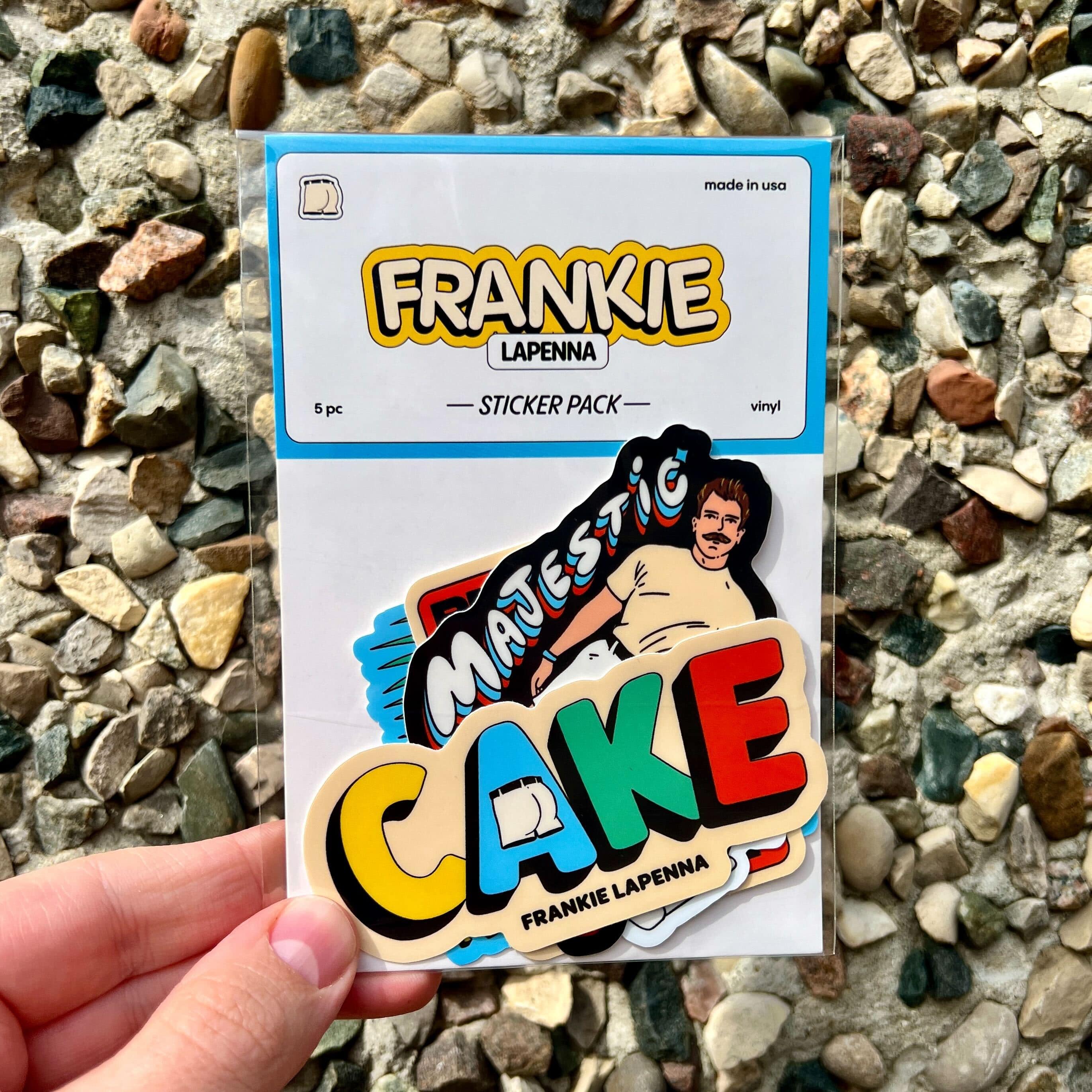  Majestic Frankie Lapenna Stickers - 5 Pack、mySite、ghnorth