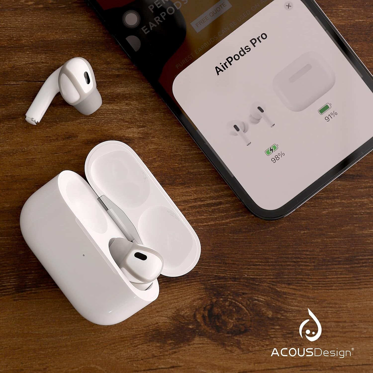 ACOUS Design Purest Pro Earbuds Covers (Powder Red)、mySite、camillekostekn