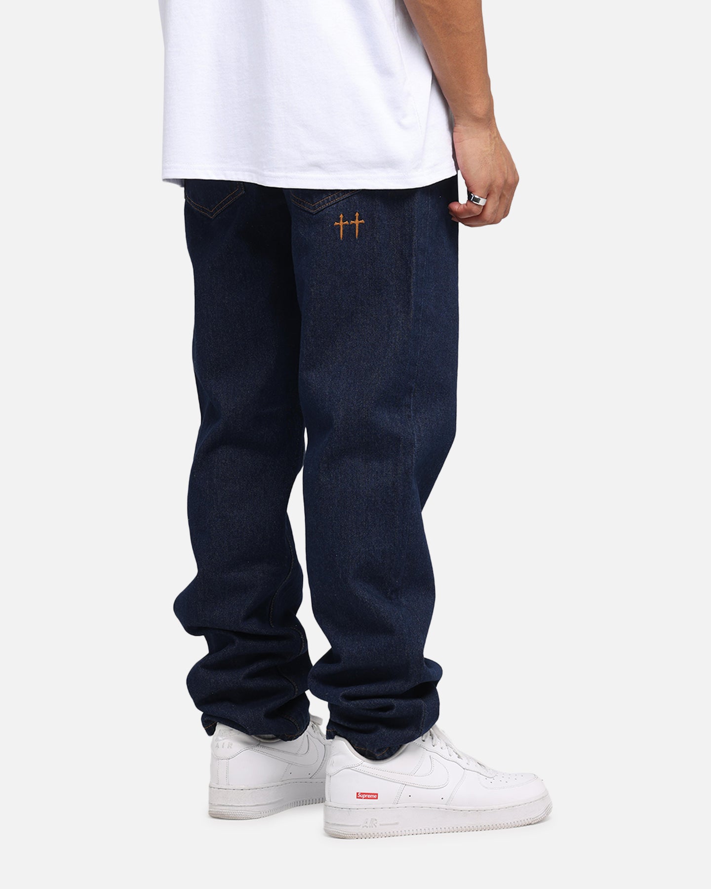 Saint Morta Psykhe Jeans Indigo/Tan、mySite、zt4zffjzw