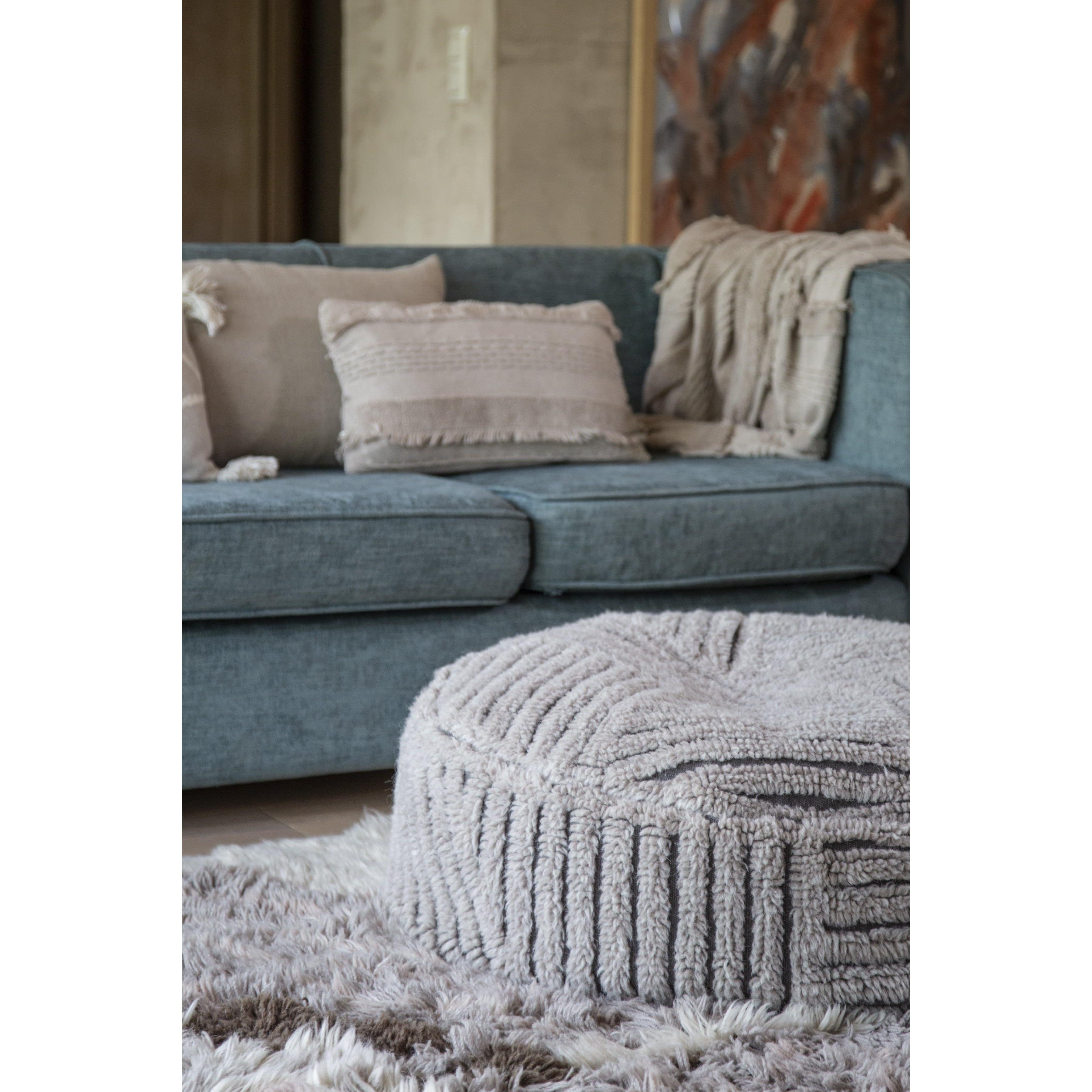 Fields Wool Washable Pouffe、mySite、gigharbornorthrealestate