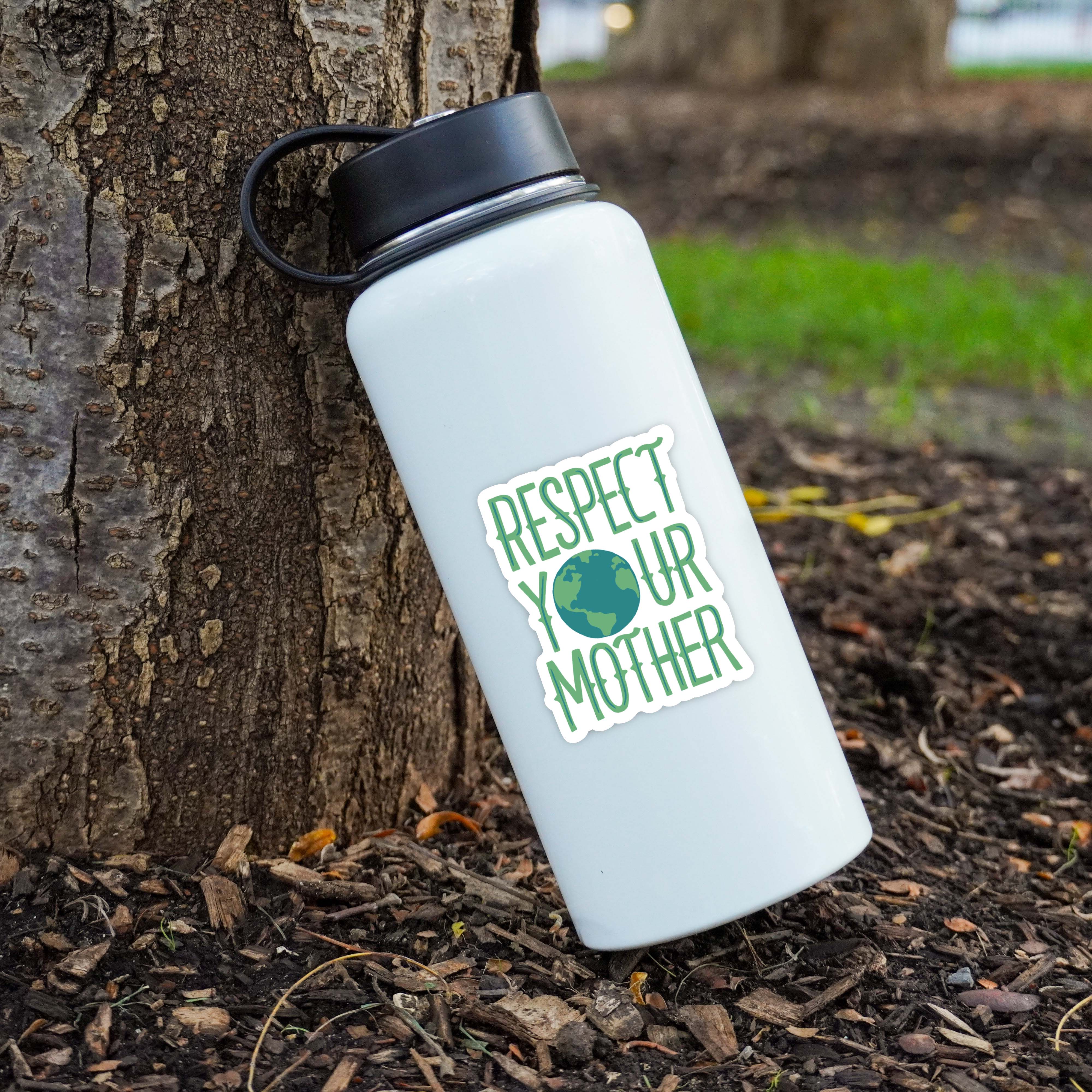  Respect Your Mother Nature Sticker、mySite、ghnorth