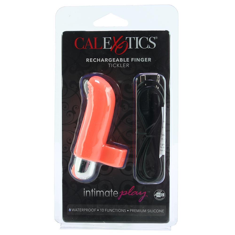 Intimate Play Finger Tickler Vibe | Orange、mySite、bottomscart