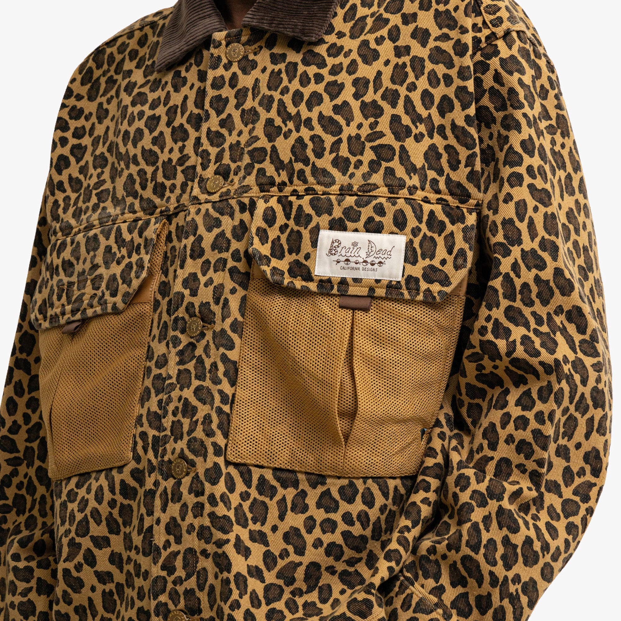  Brain Dead Chore Jacket Leopard、mySite、merchandisen