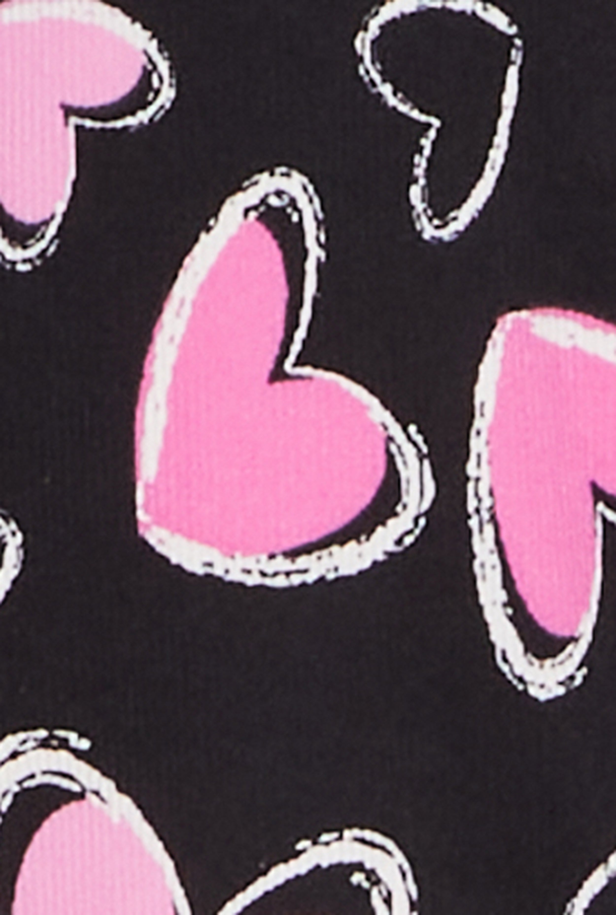 Plus Size Heart Print Pajama Cami and Shorts、mySite、camillekostekn