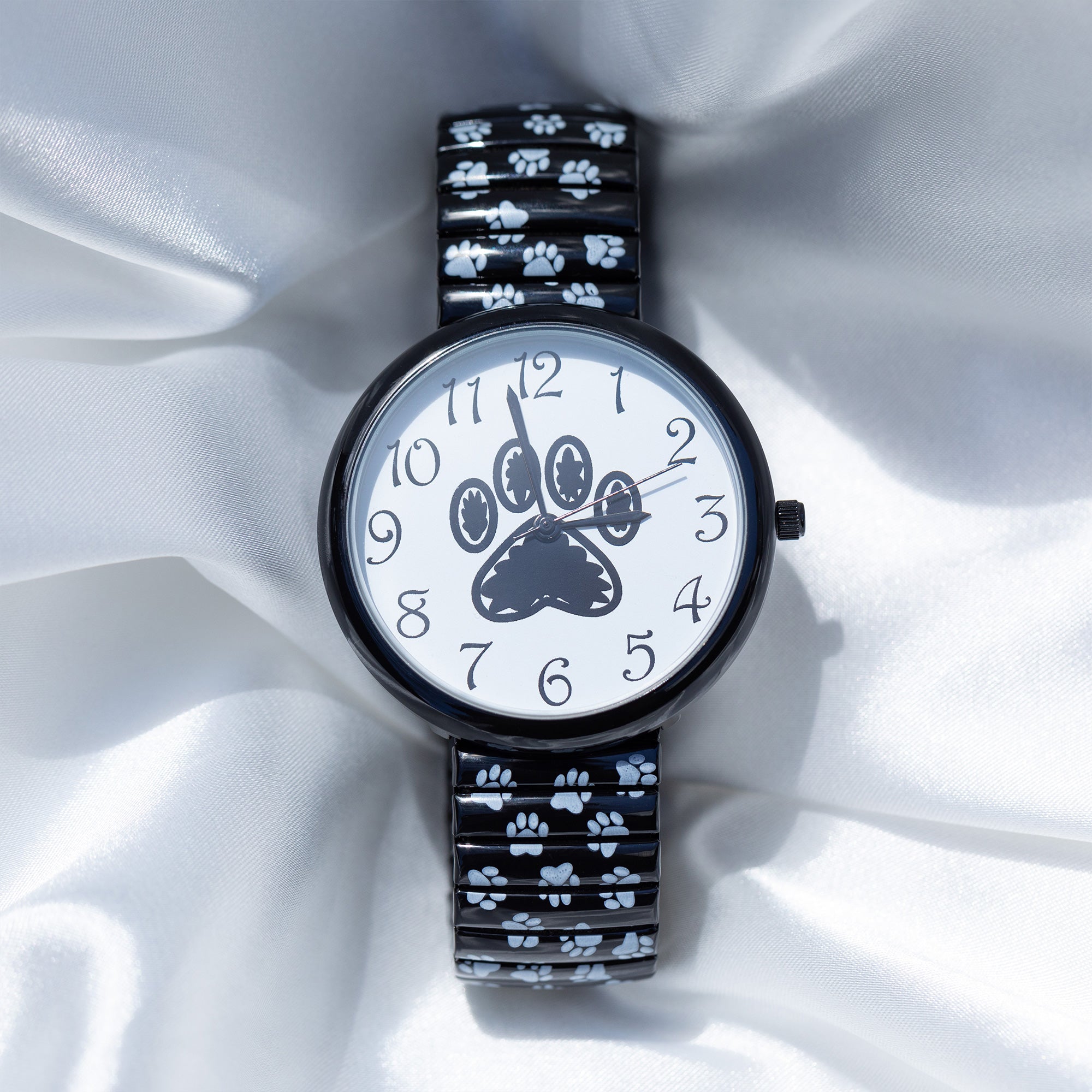 Paw Print Stretch Band Watch、mySite、camillekostekn