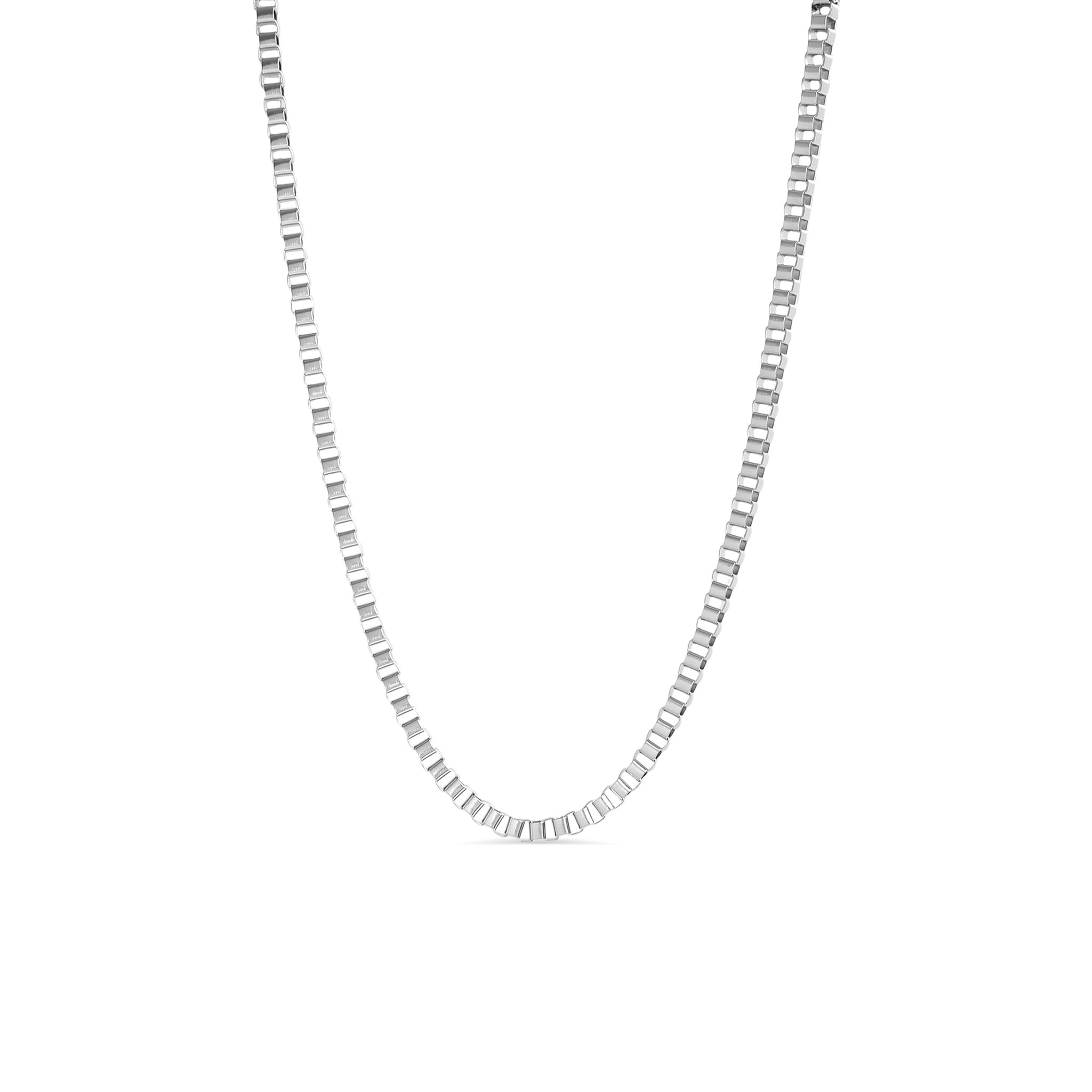 Stainless Steel Box Chain Necklace / NKJ0012、mySite、dreamappss
