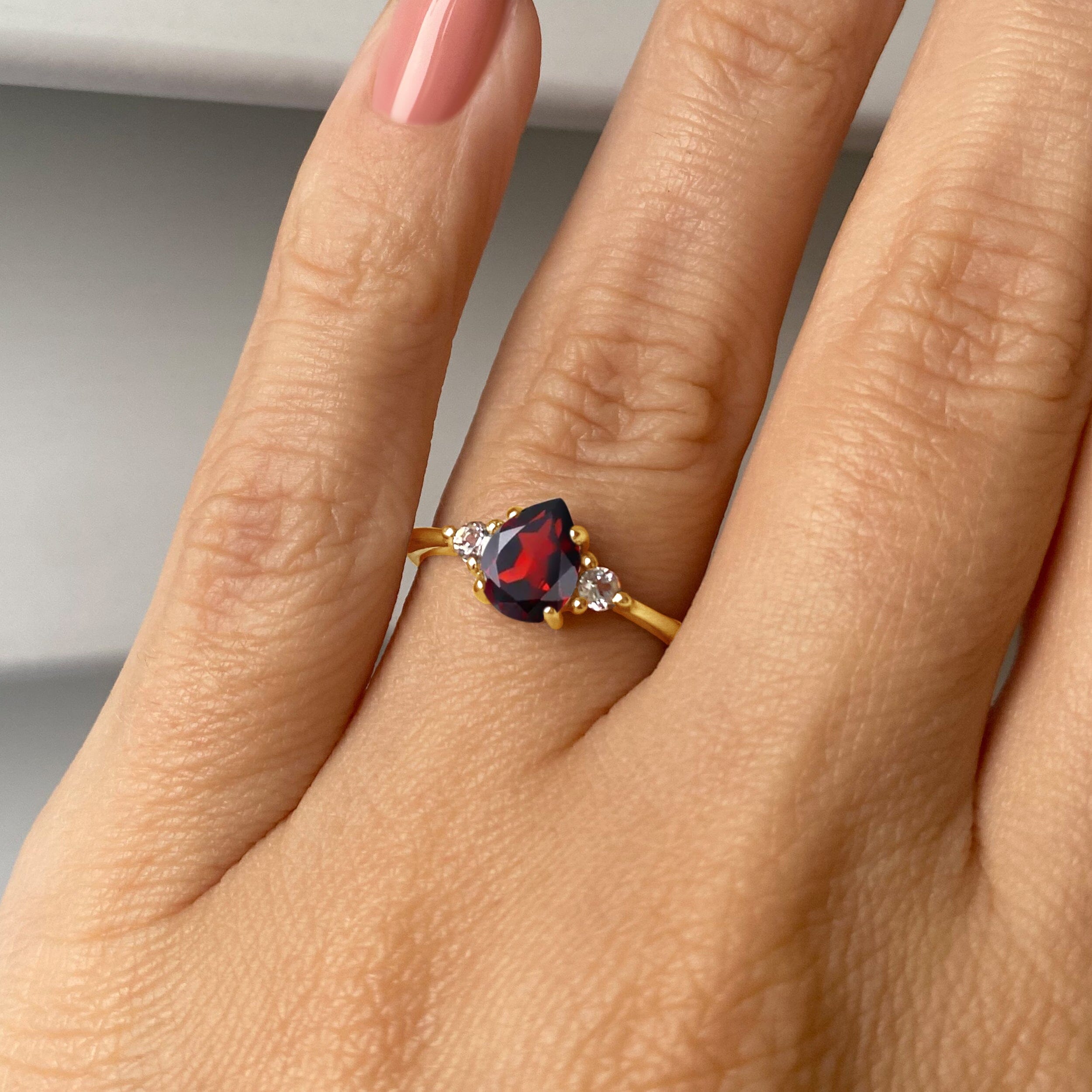 Garnet Ring - Lania、mySite、hinf8tx79