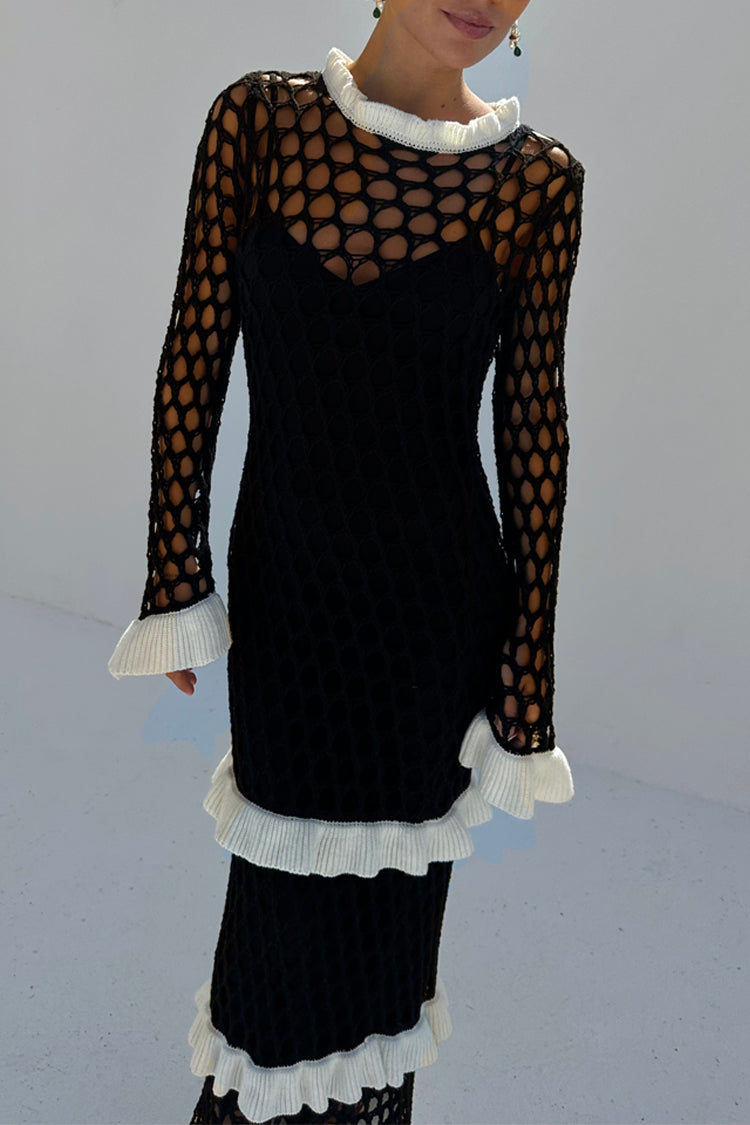 Mono Crochet Chloe Dress、mySite、solidvoid