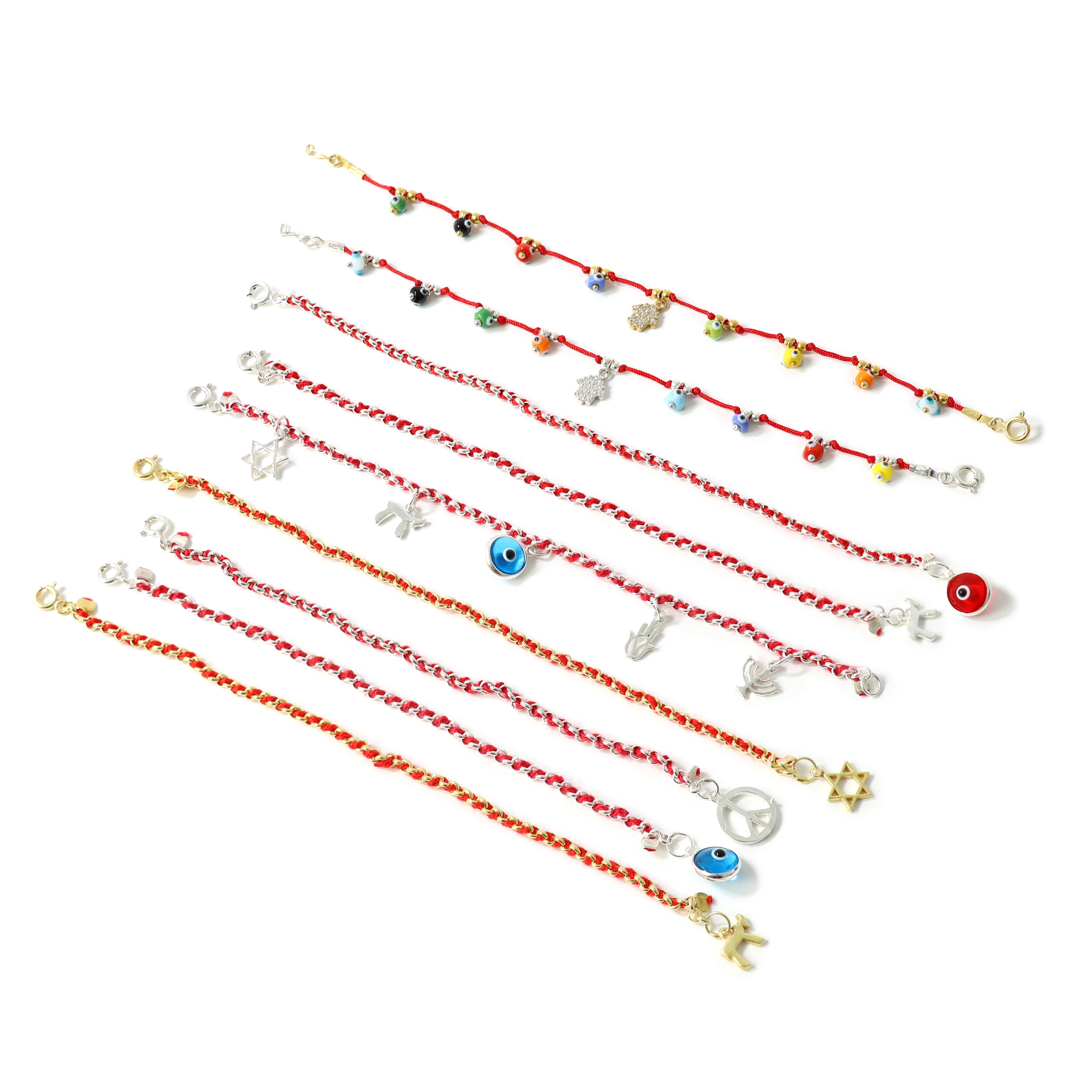 123 Assorted Pendant Bracelet Value Pack / LOT0014、mySite、dreamappss