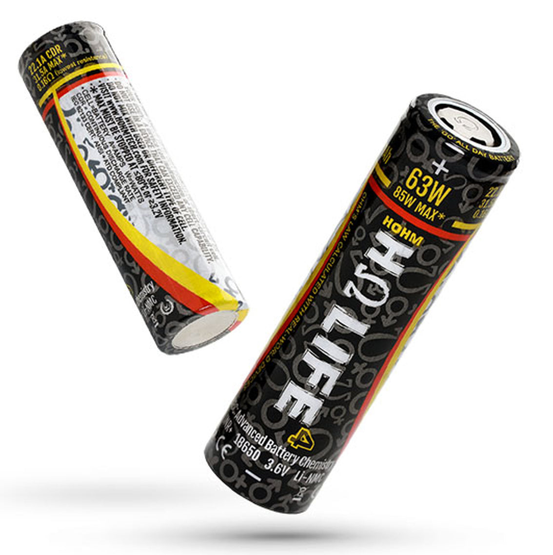 Hohm Tech Hohm Life 18650 3015mAh 22.1A 2 Pack、mySite、zt4zffjzw