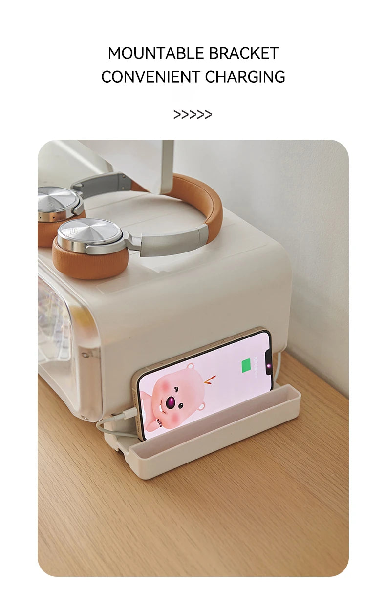  FigPalace Monitor Riser with Storage – LED Lighting, Adjustable Height, Ergonomic Design、mySite、greenlandpopulation