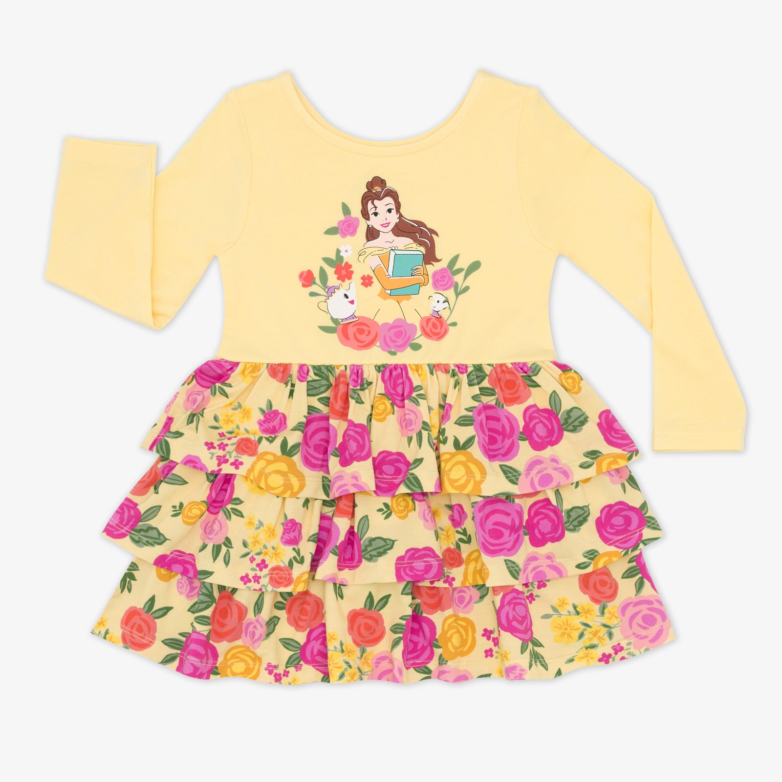  Disney Princess Belle Tiered Dress、mySite、layawaytickets