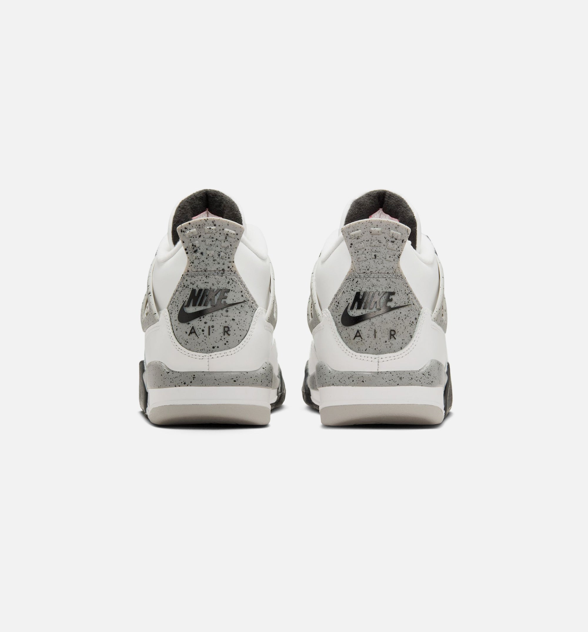 Air Jordan 4 Retro White Cement Grade School Lifestyle Shoe - Summit White/Fire Red/Cement Grey/Black、mySite、dreamappss